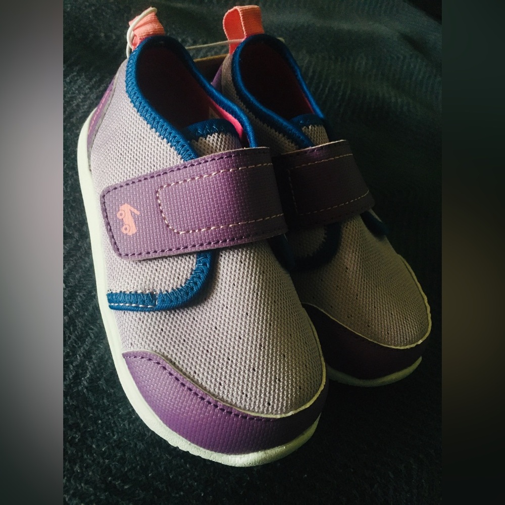 Nwt See Kai Run washable purple velcro sneakergirls toddler size 9